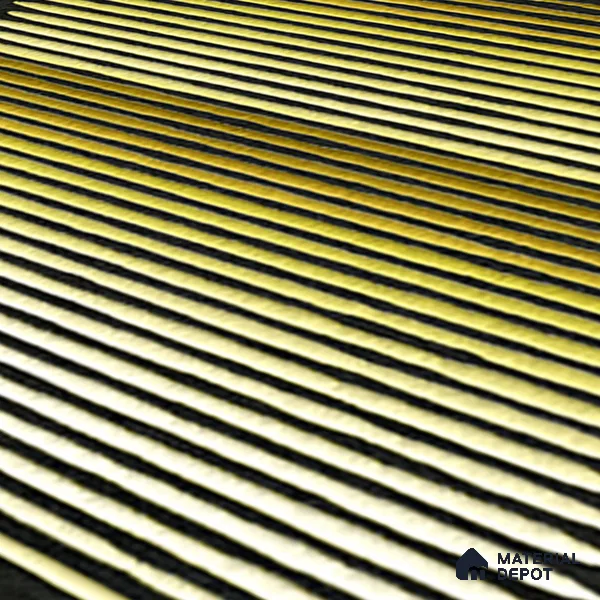 Highlighter Tiles  Tile TL 07240 C Carvino 8003 GLM (Gold) 1 ft x 1 ft Ceramic Matte Finish - 9 mm  | 2 mm Spacer is Mandatory (Sample)